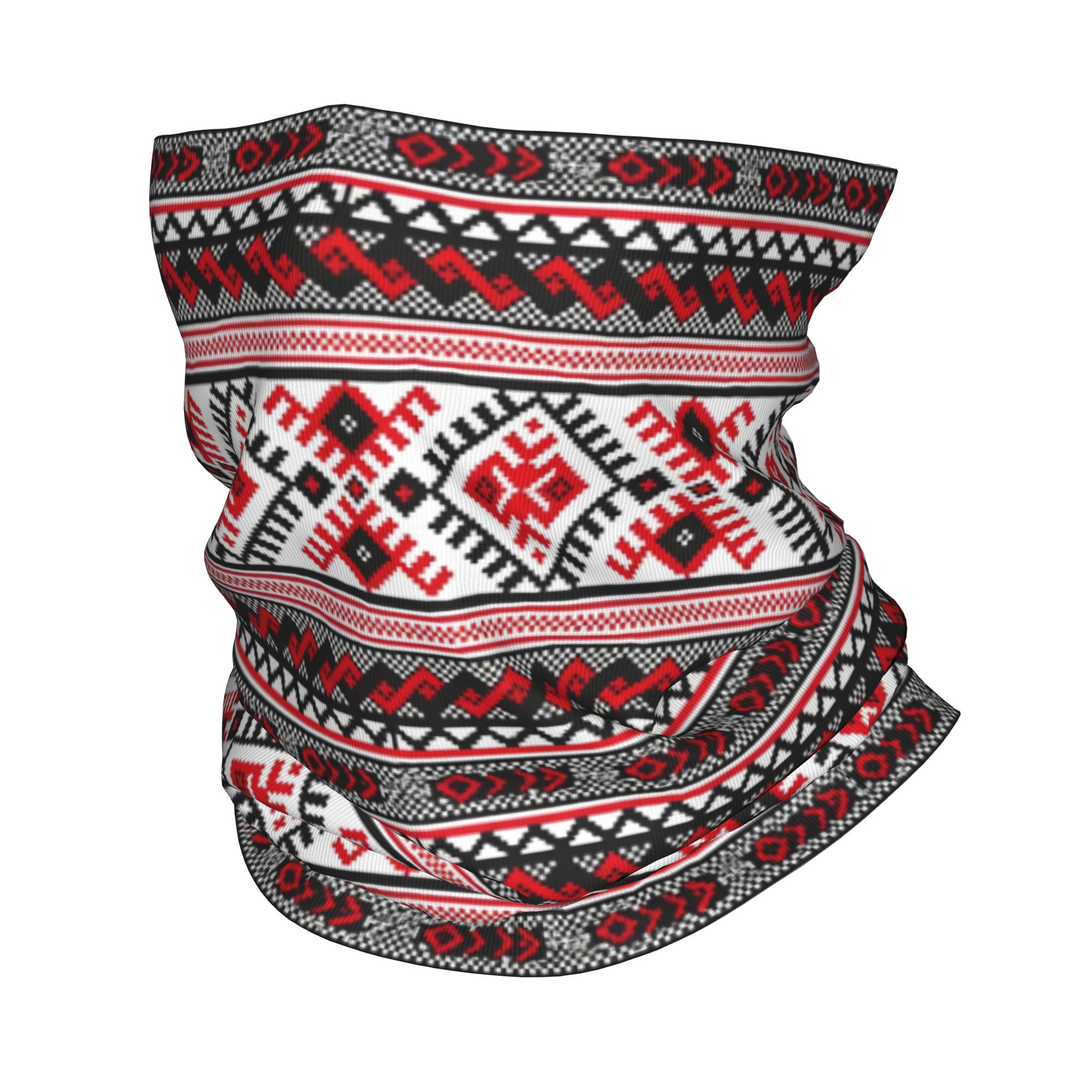 Neck Gaiter Fleece - 맞춤형 우크라이나 비쉬반카 자수 넥 게이터