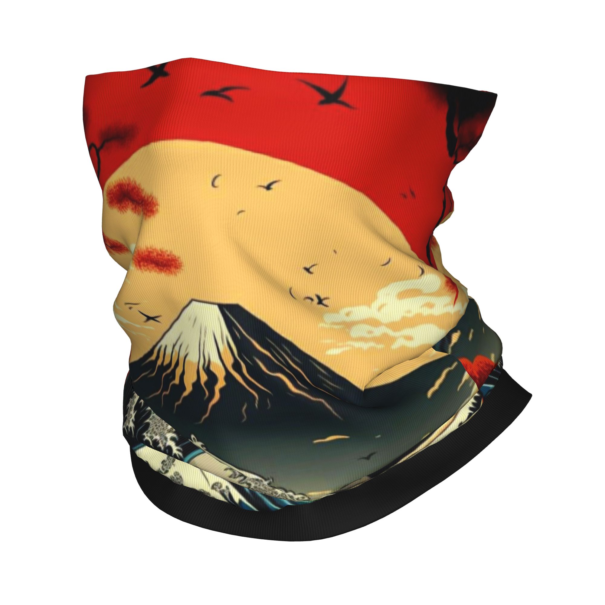 가나가와의 대파도 마스크 겨울 넥워머 여성용 방풍 랩  - Neck Gaiter Fleece 리뷰 및 가격