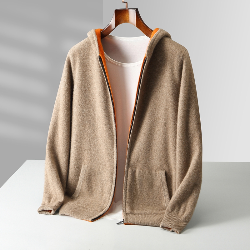 가을과 겨울 신상 남성용 양면 착용 패딩 캐시미어 후드 - Wool Coat Peacoat 리뷰 및 가격