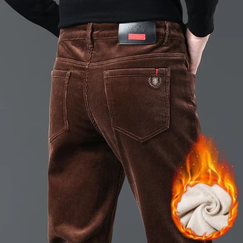 남성용 코듀로이 바지, 겨울용 두꺼운 안감, 부드러운  - Corduroy Pant Warm 리뷰 및 가격
